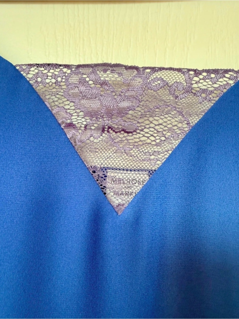 Melrose & Market Royal Blue Lace Spaghetti Strap Camisole💙 - Picture 2 of 6